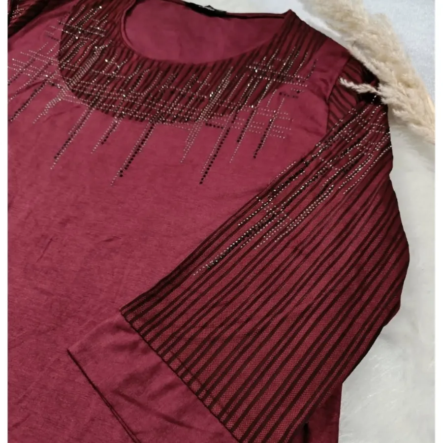 تونیک مجلسی نگین دار