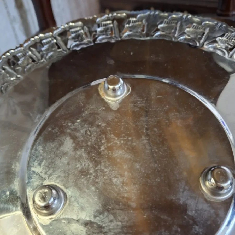 کیک خوری فلزی 7 پارچه