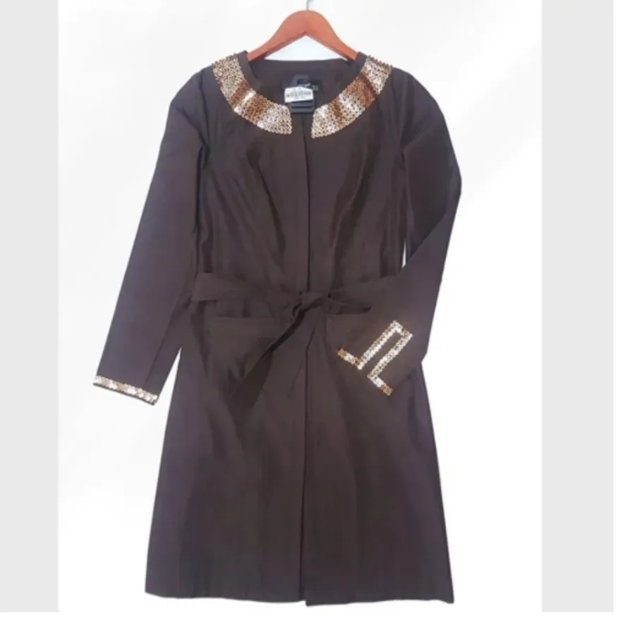 مانتوکتان مجلسی پولکی