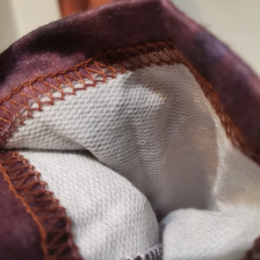 هودی قهوه ای دورنگ