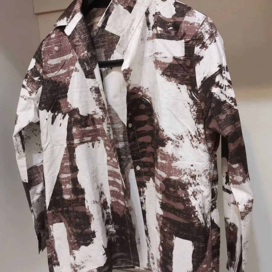 شومیز قهوه ای نو تترون