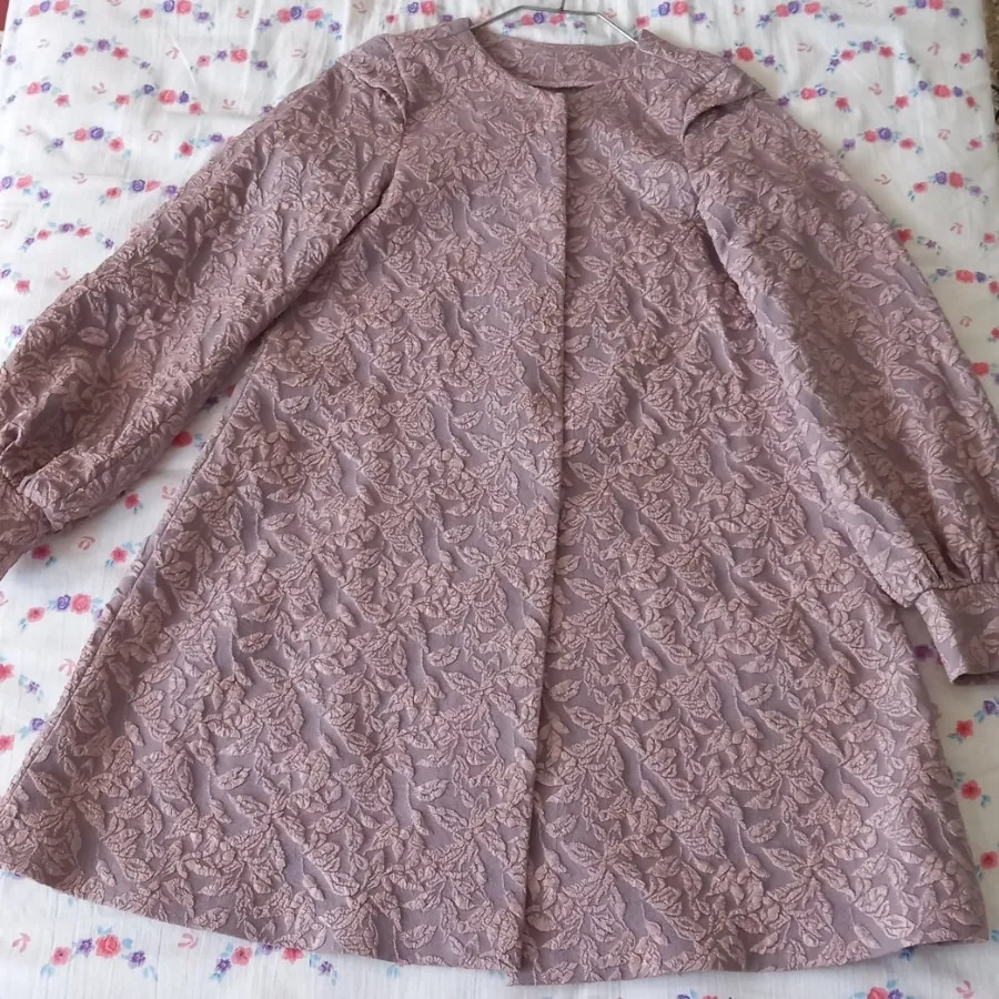 مانتو ژاکارد ترک جنس اعلا