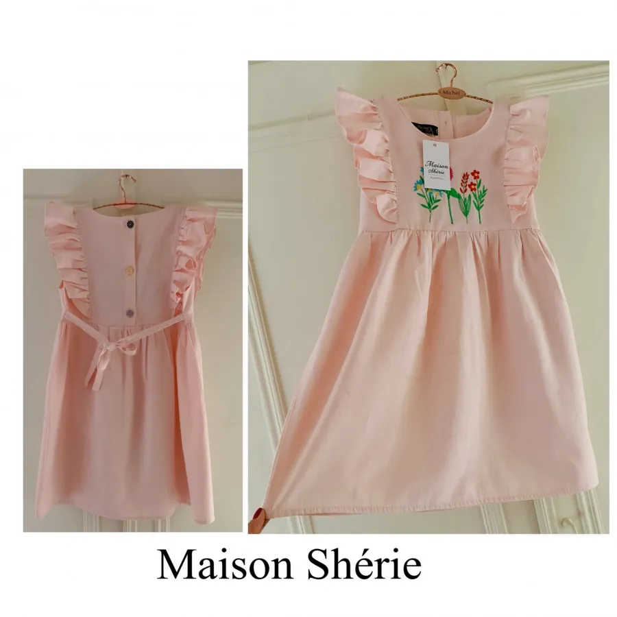 پیراهن گلدوزی کودک