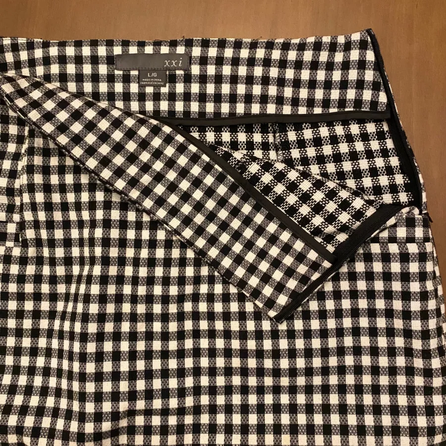 دامن چهارخانه