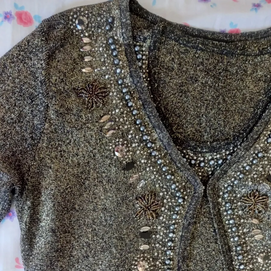 شومیز سبز مجلسی یلدا