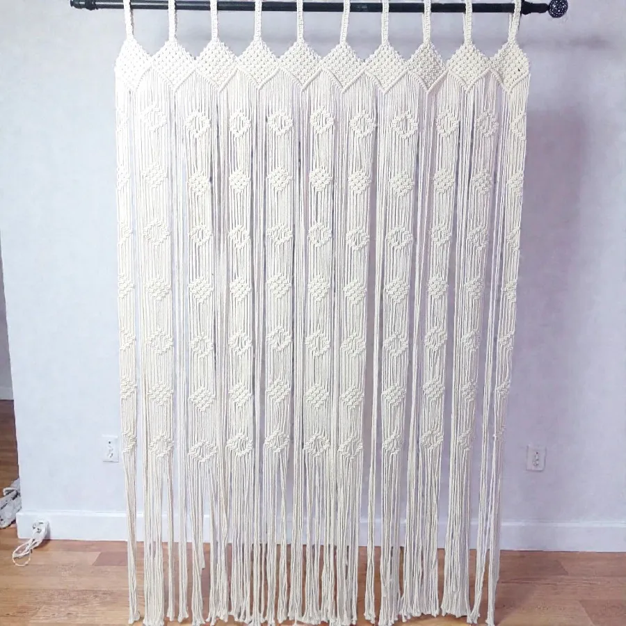 پرده مکرومه