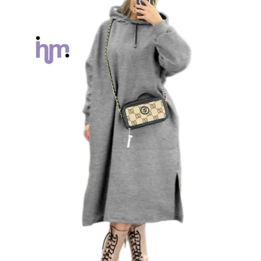 هودی لانگ بلند کلاهدار