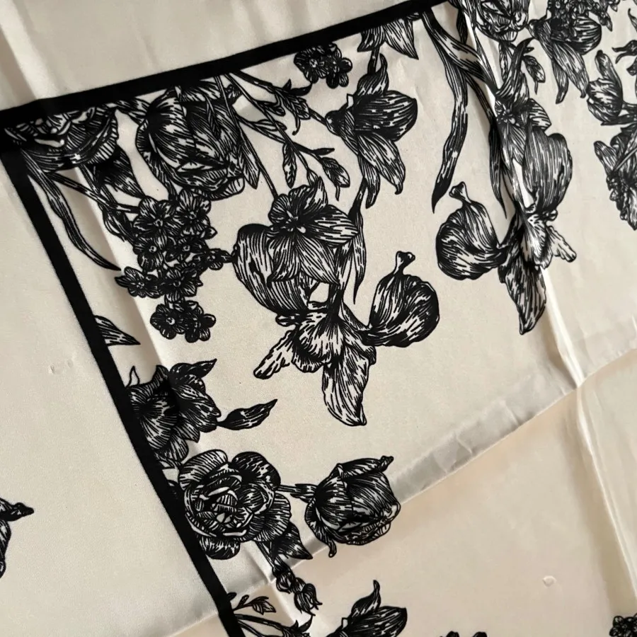 روسری ساتن ابریشم