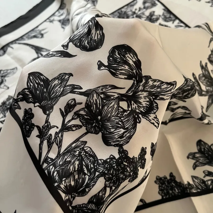 روسری ساتن ابریشم