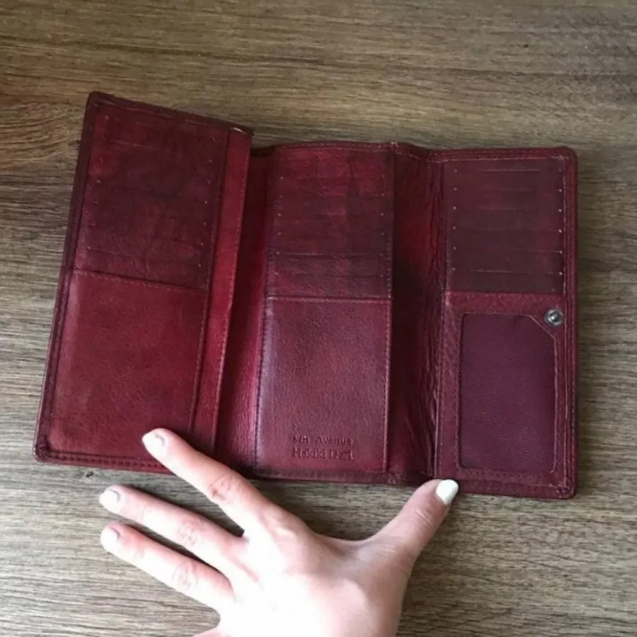 کیف پول چرم زنانه