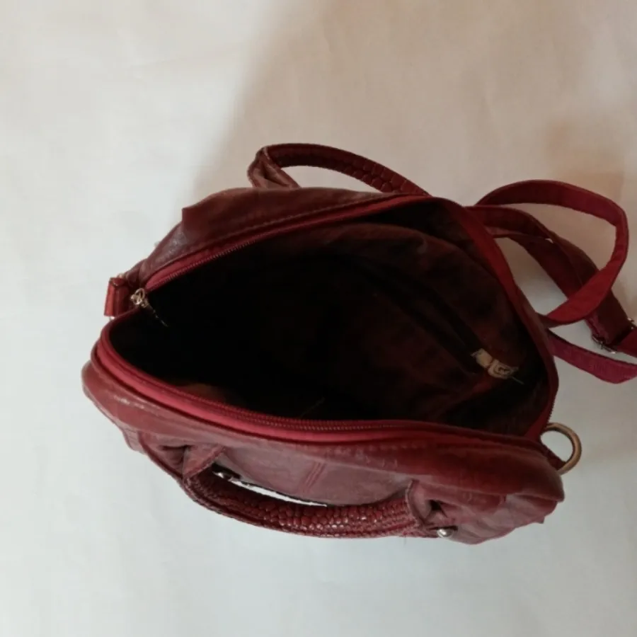 کیف کوله ایی چرمی