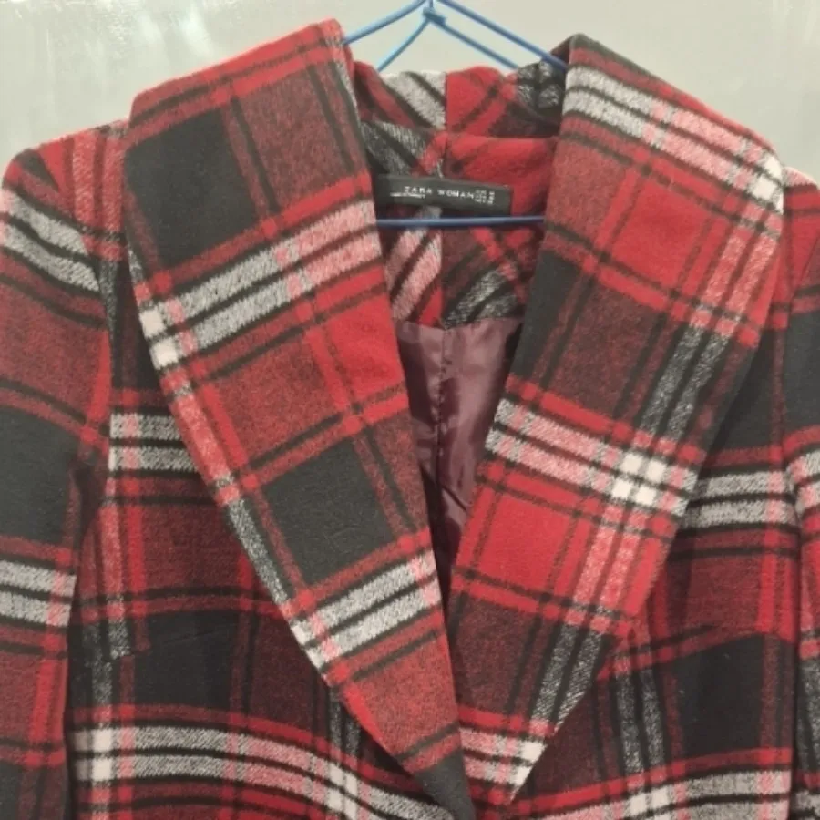 پالتو چهارخانه زارا