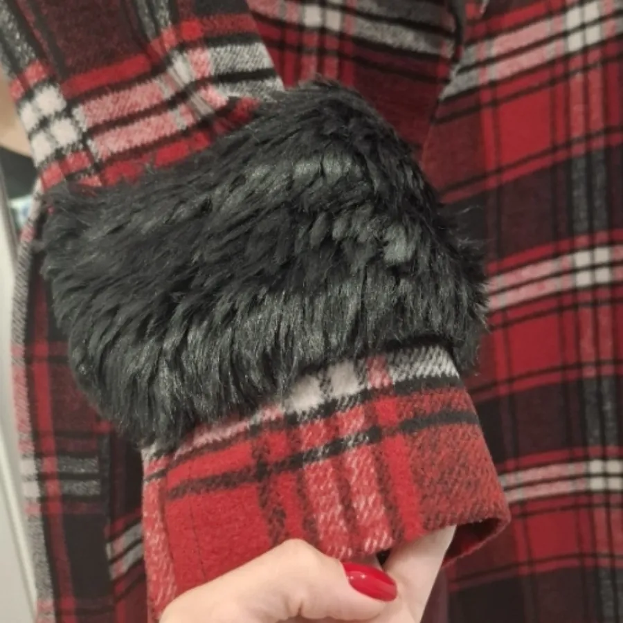 پالتو چهارخانه زارا