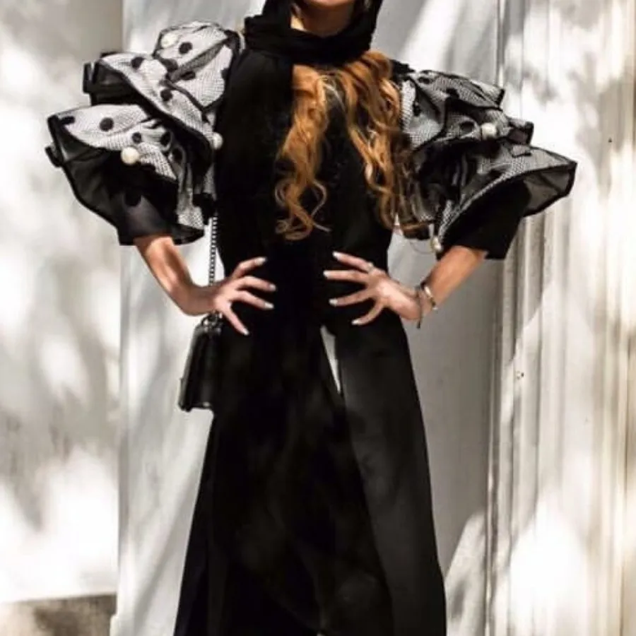 پالتو و مانتو مشکی مجلسی