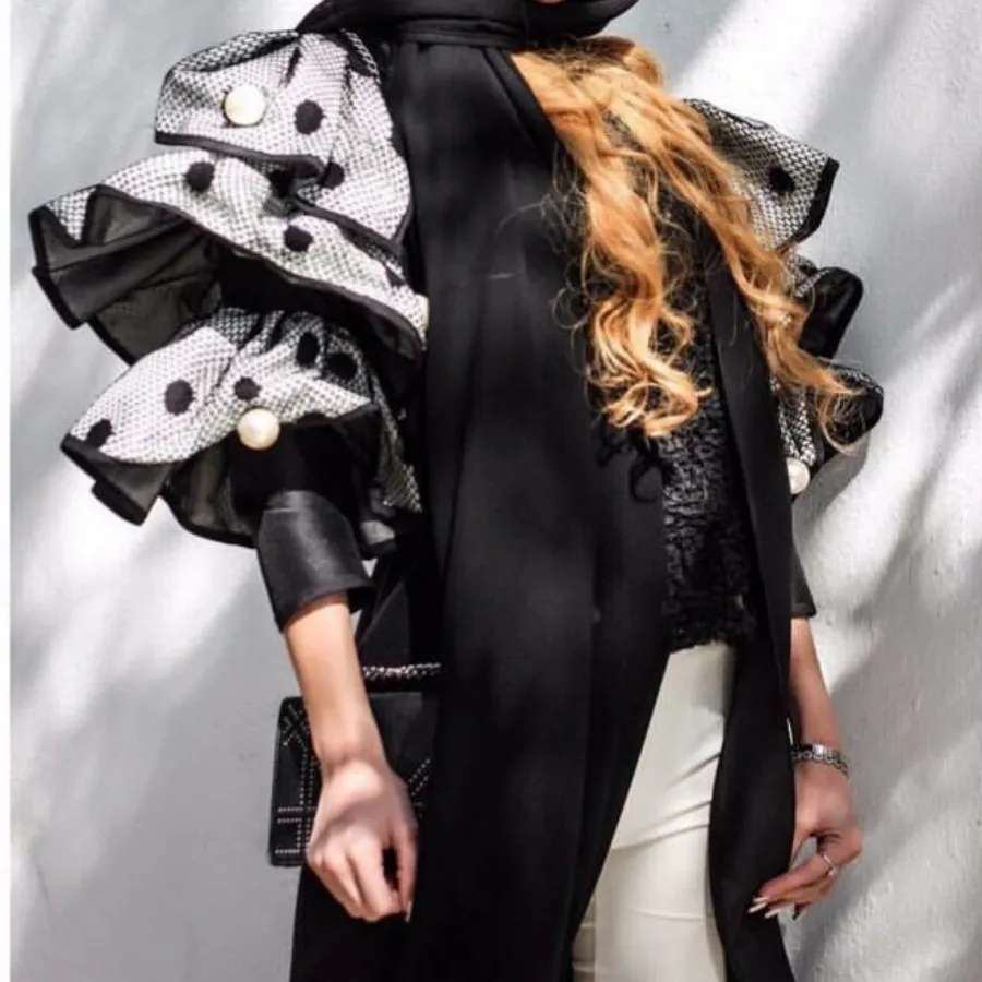 پالتو و مانتو مشکی مجلسی