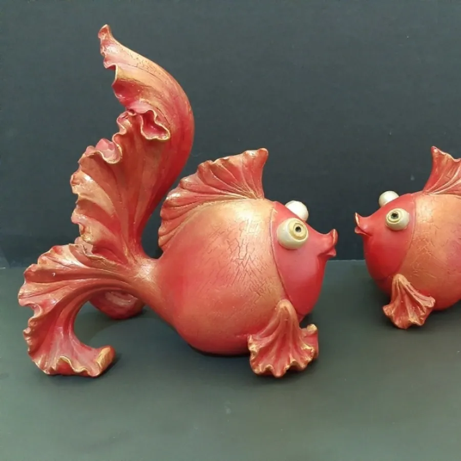 مجسمه ماهی ( یک جفت )