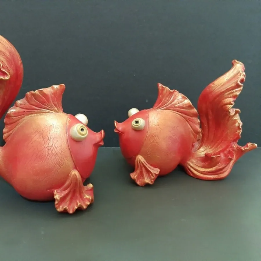 مجسمه ماهی ( یک جفت )