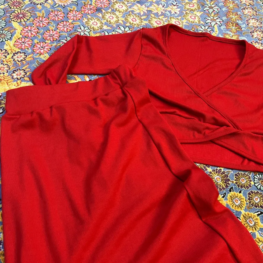 ست ماکسی و نیم تنه یلدایی