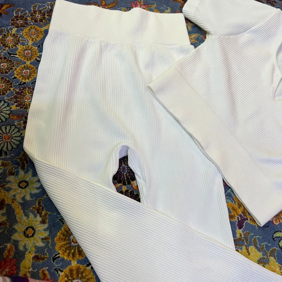 ست نیم تنه و لگ بافت خارج