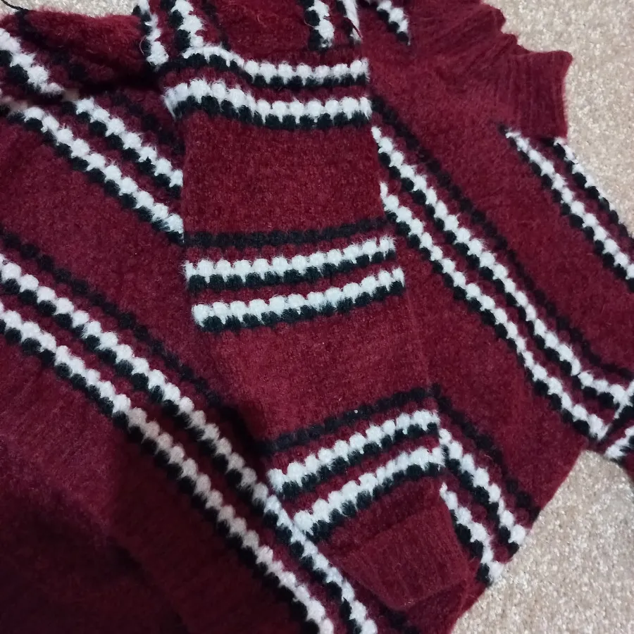 بافت یقه اسکی بسیار ضخیم