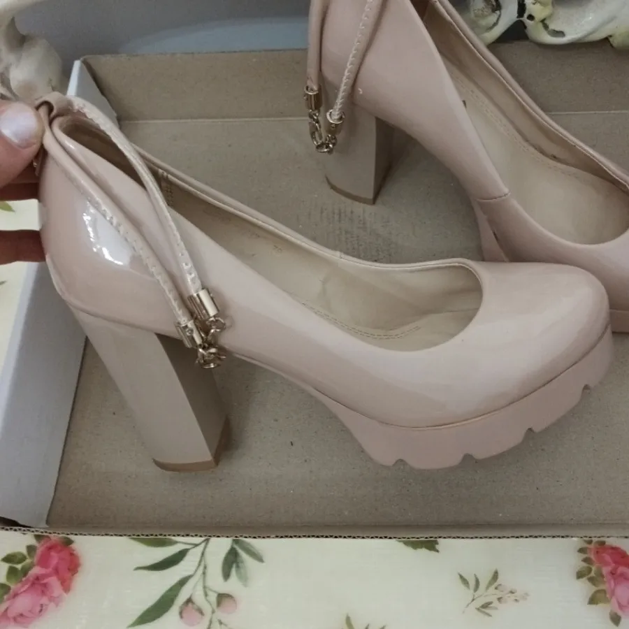 کفش فرانسوی صورتی پاستلی