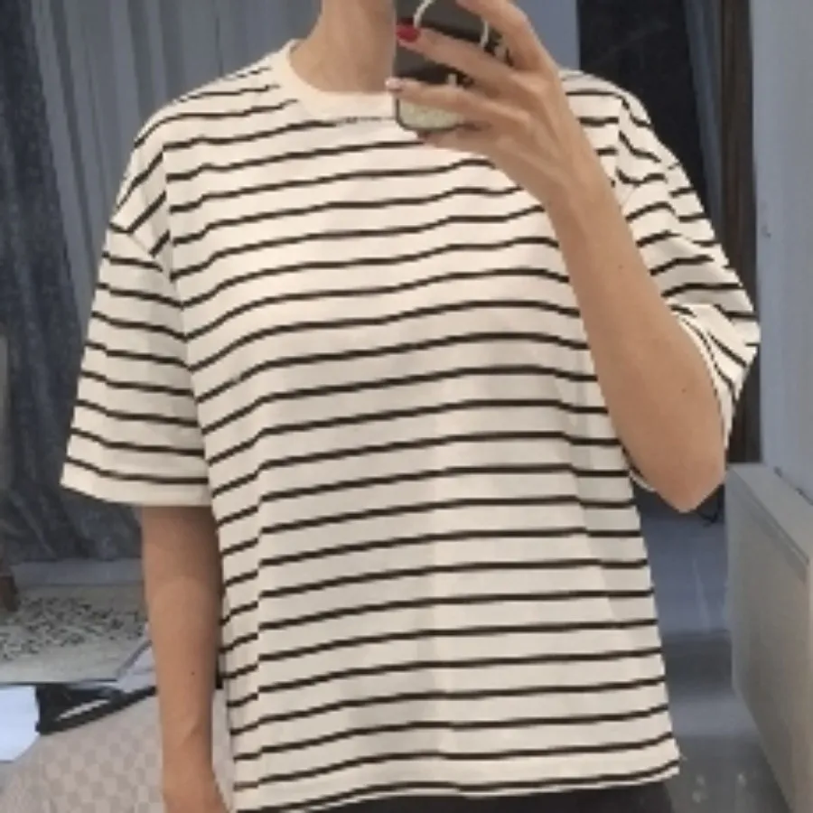 تی شرت باکسی راه راه