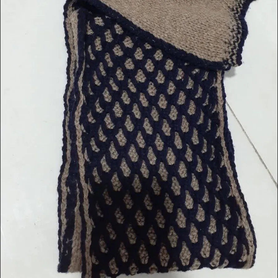 شال وکلاه بافت خارجی150$