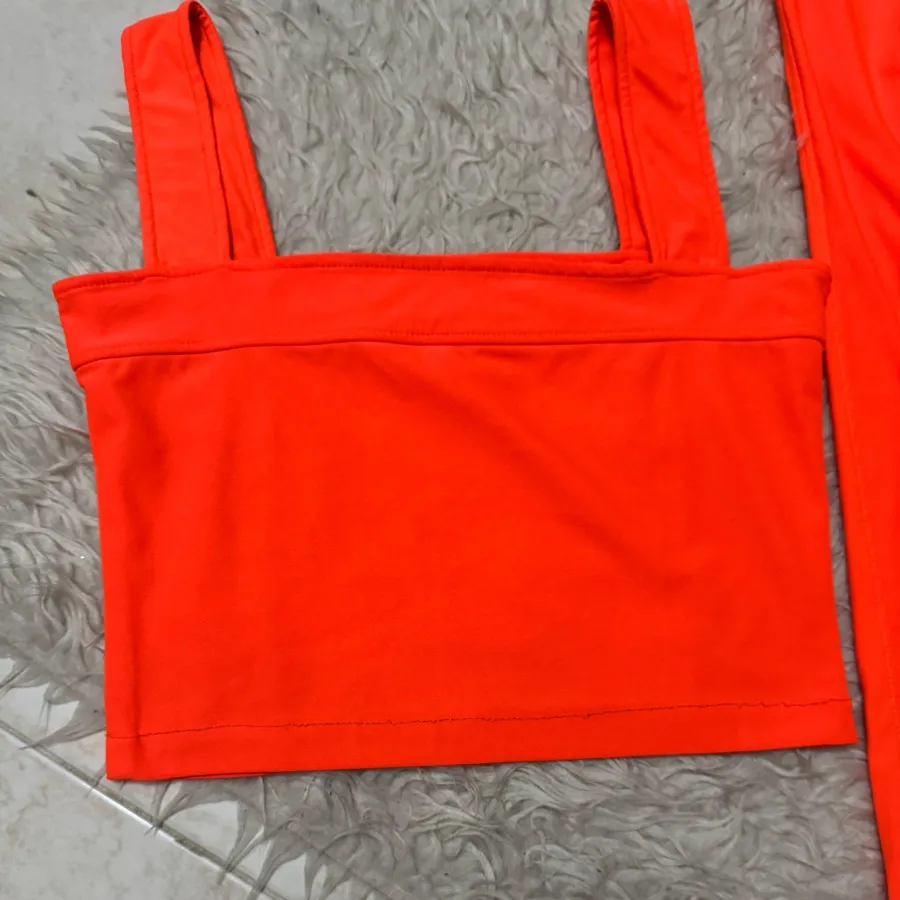 شلوار و نیم تنه نارنجی S