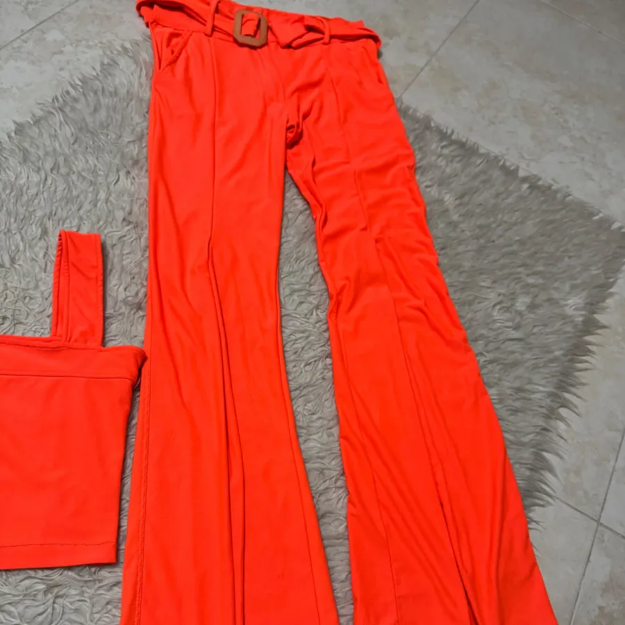 شلوار و نیم تنه نارنجی S