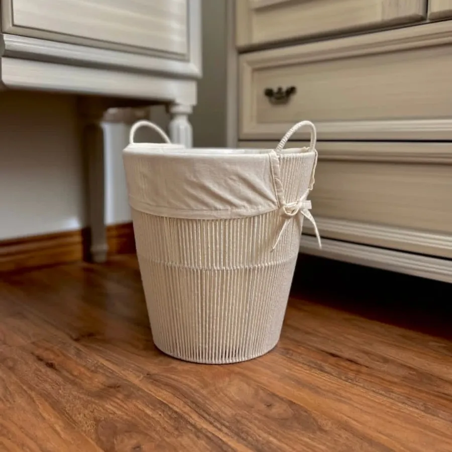 سطل زباله و جا دستمال