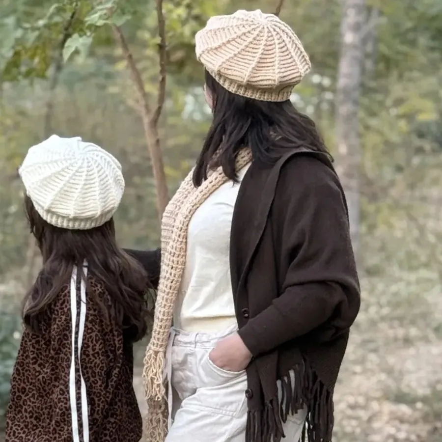 کلاه فرانسوی و شال