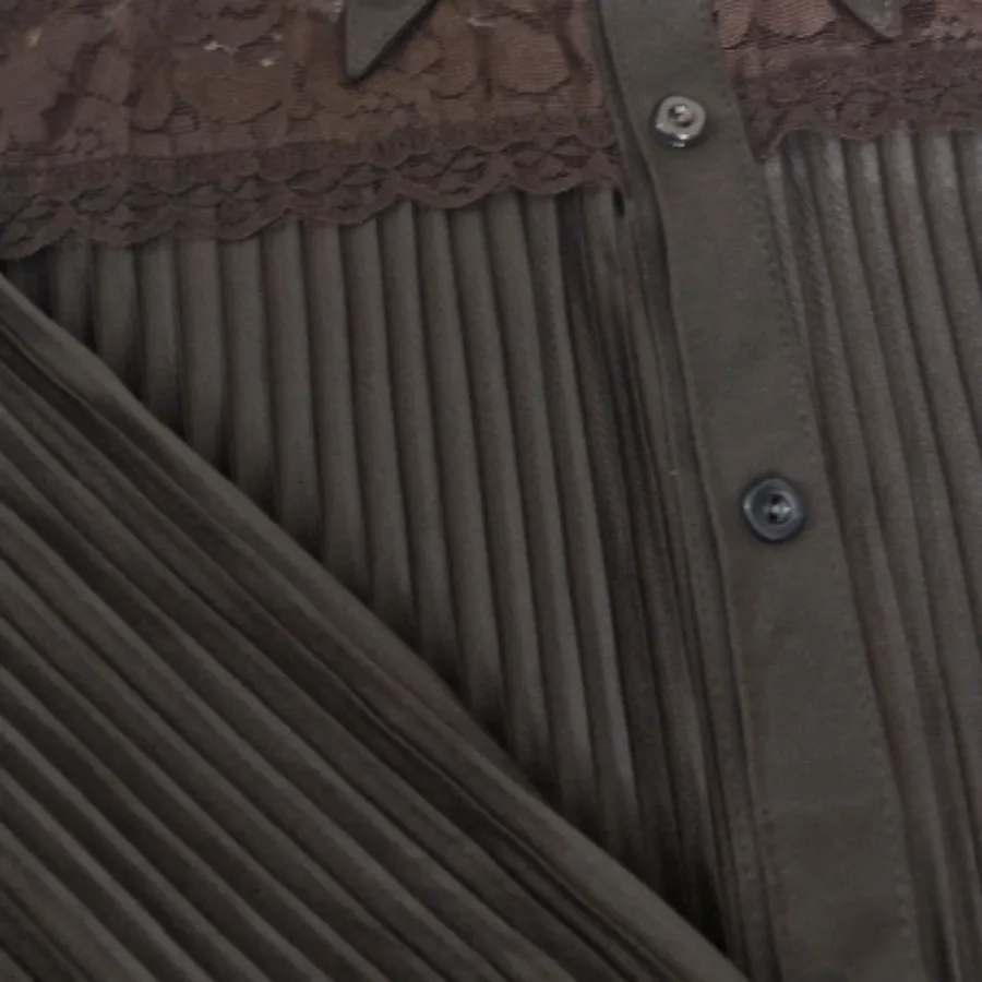 شومیز مجلسی قهوه ای