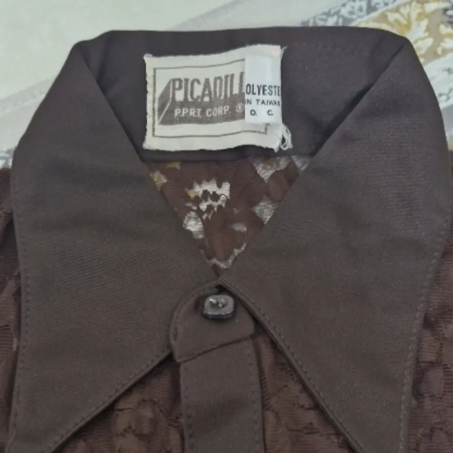 شومیز مجلسی قهوه ای