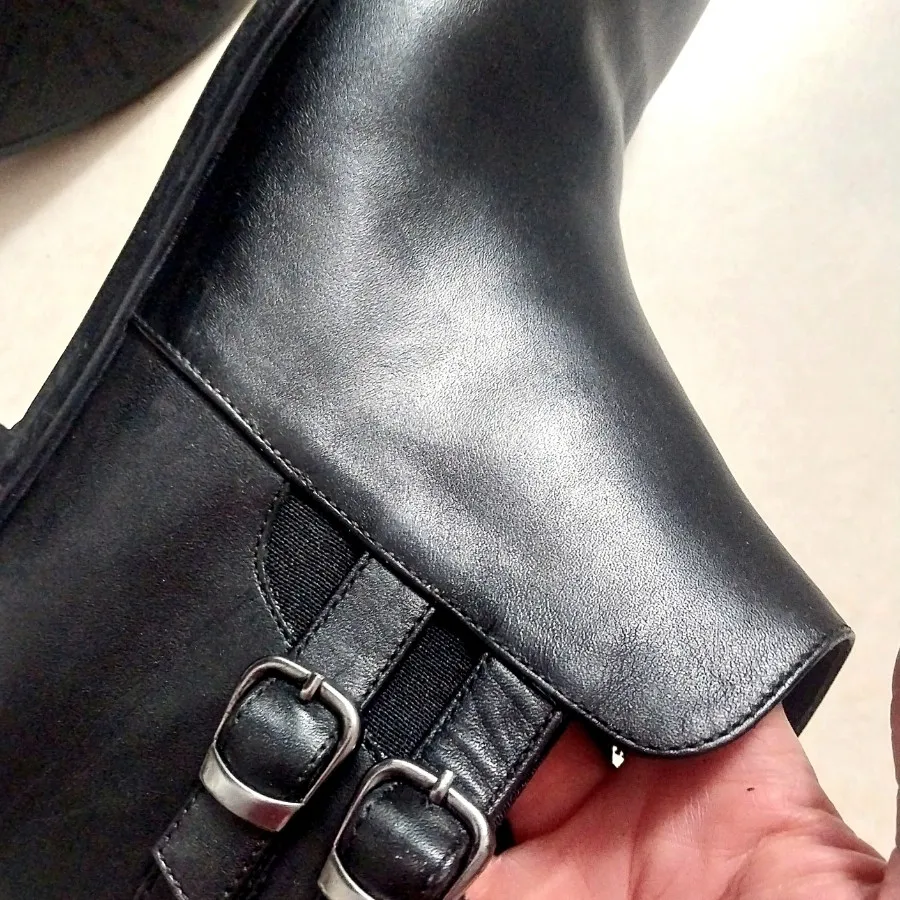 نیم بوت نوین چرم