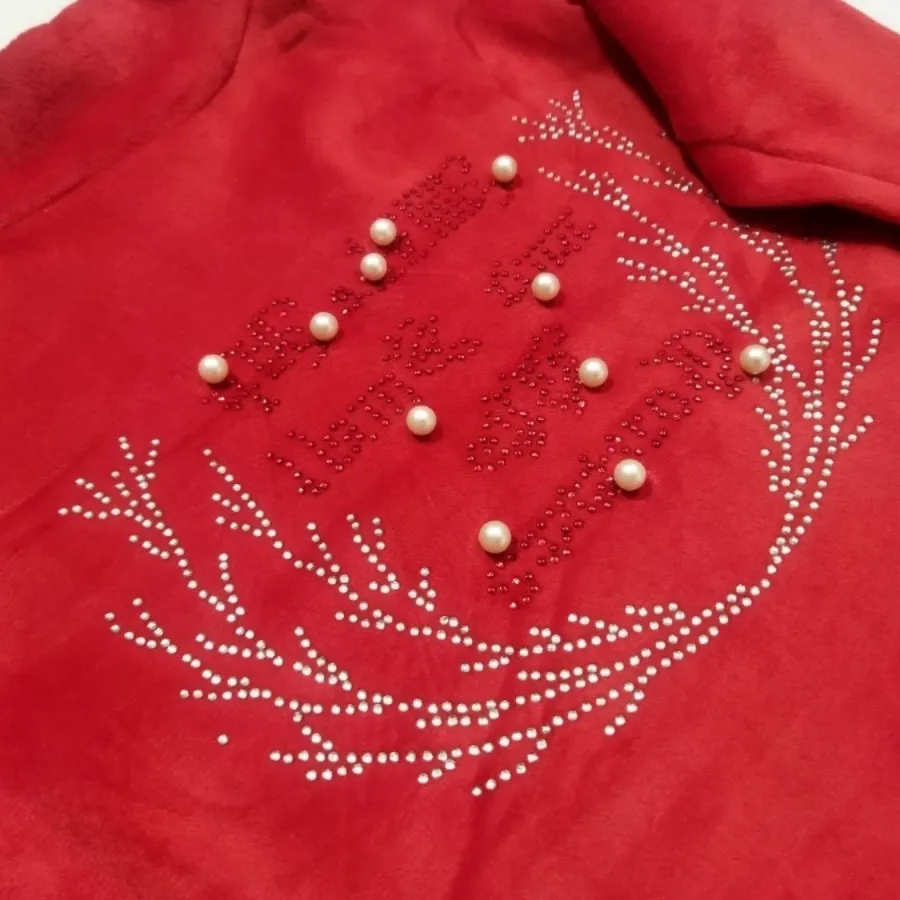 ست بلوز شلوار مخمل دختران