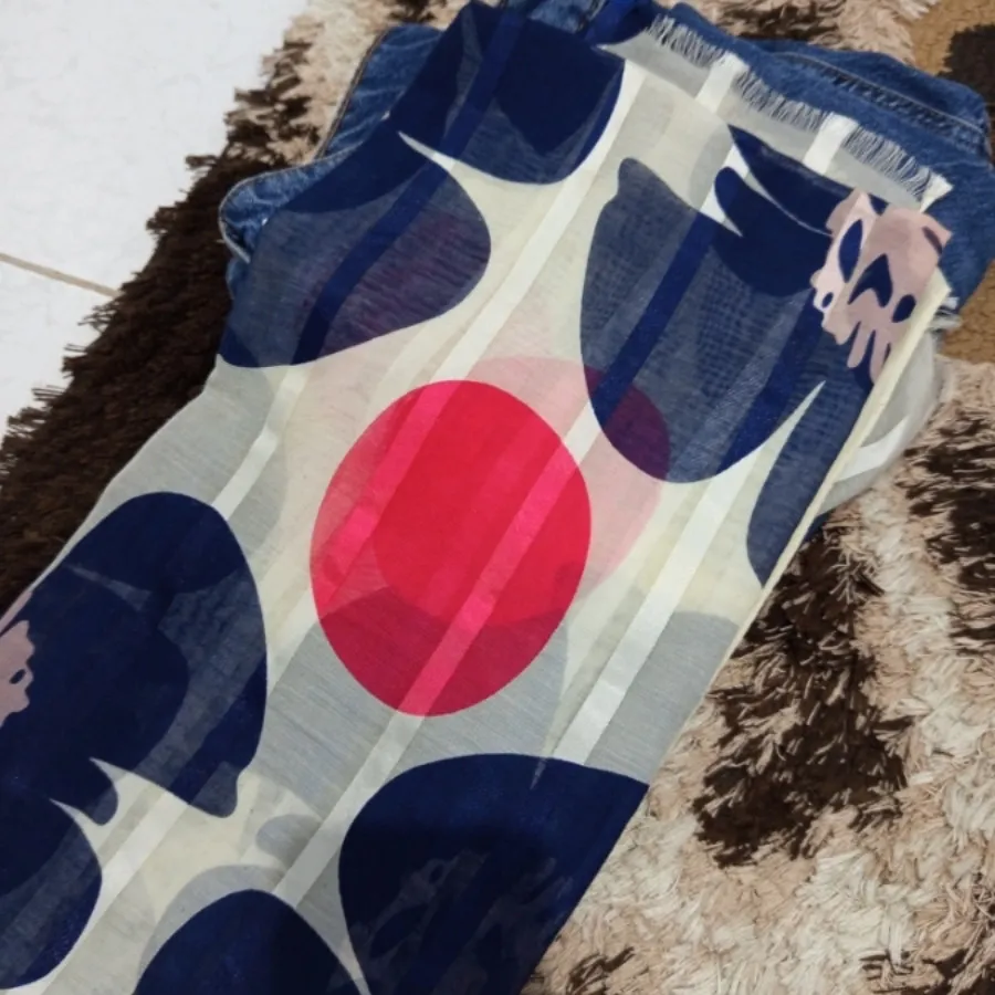 شال حریر نخ