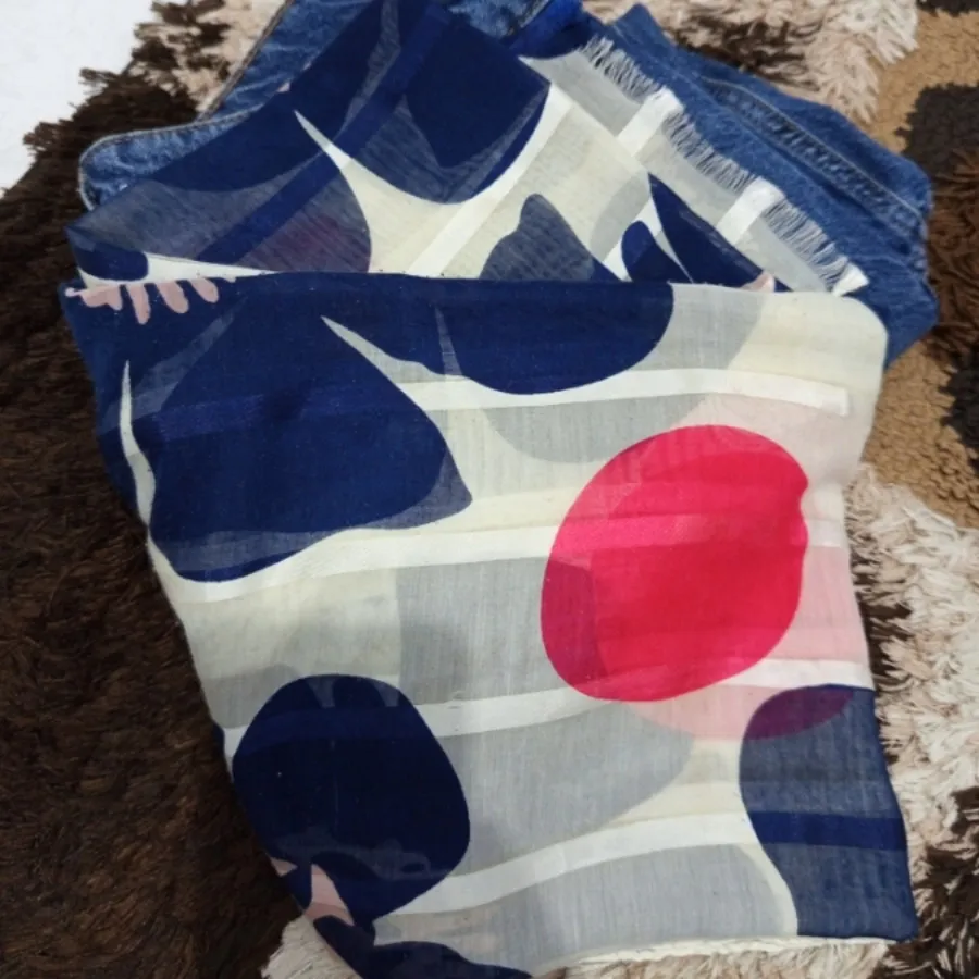 شال حریر نخ