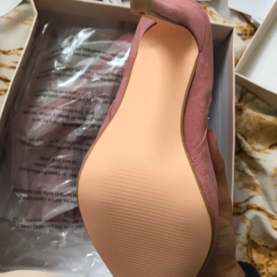 نیم بوت صورتی جاست فب