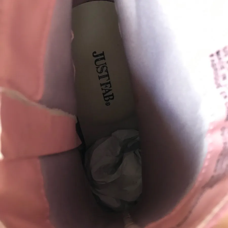 نیم بوت صورتی جاست فب