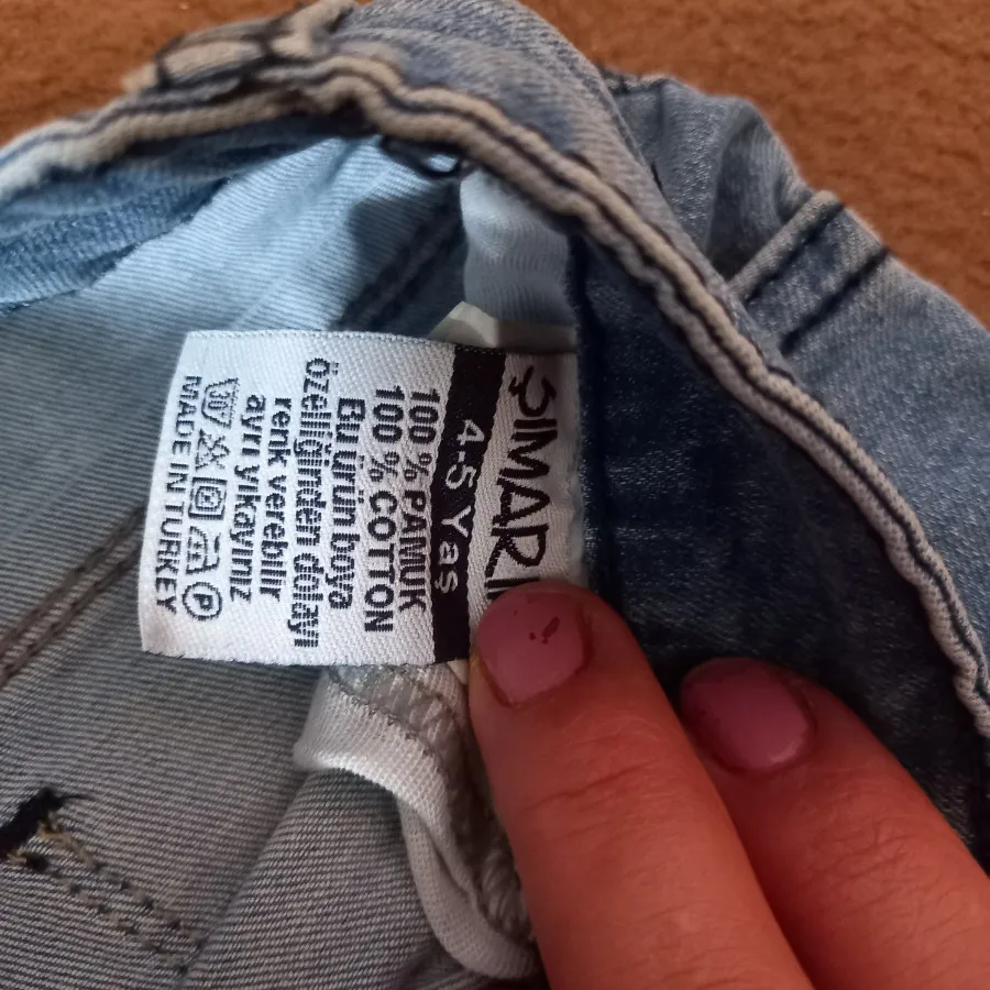 شلوار جین دخترانه نو ترک