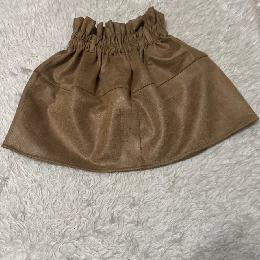 دامن برند قهوه ای S M
