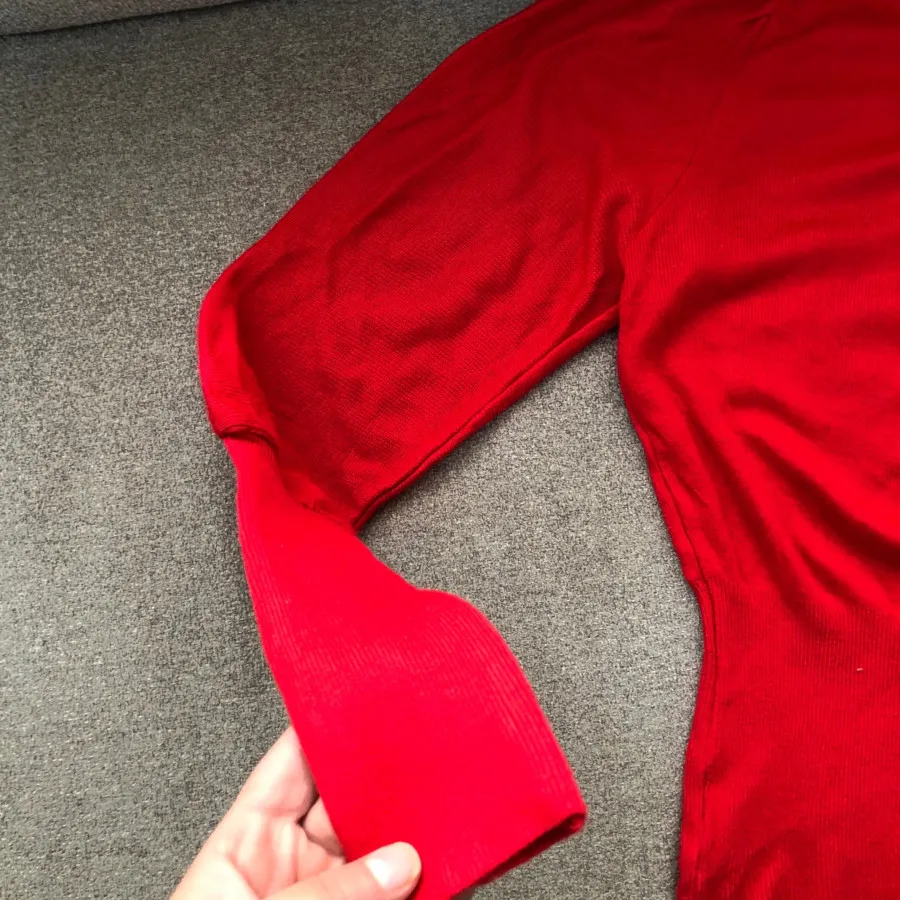 بلوز بافت قرمز