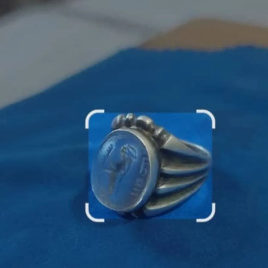 انگشتردرحکاکی قدیمی وشرف