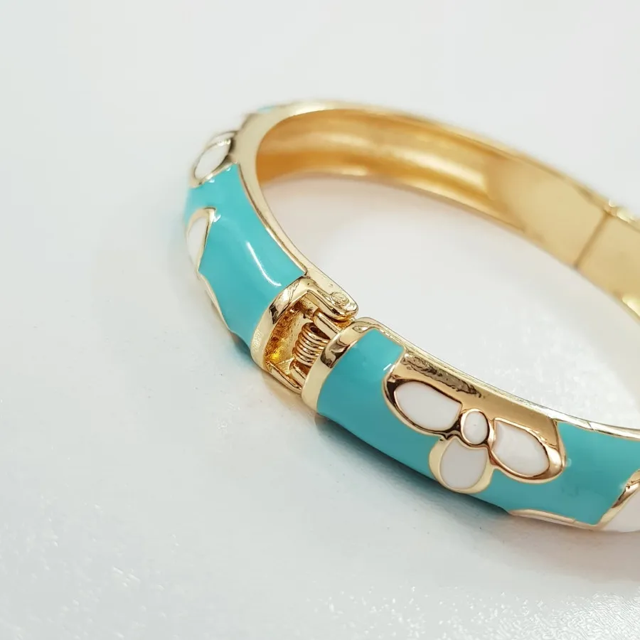 دستبند بنگل مینا کاری