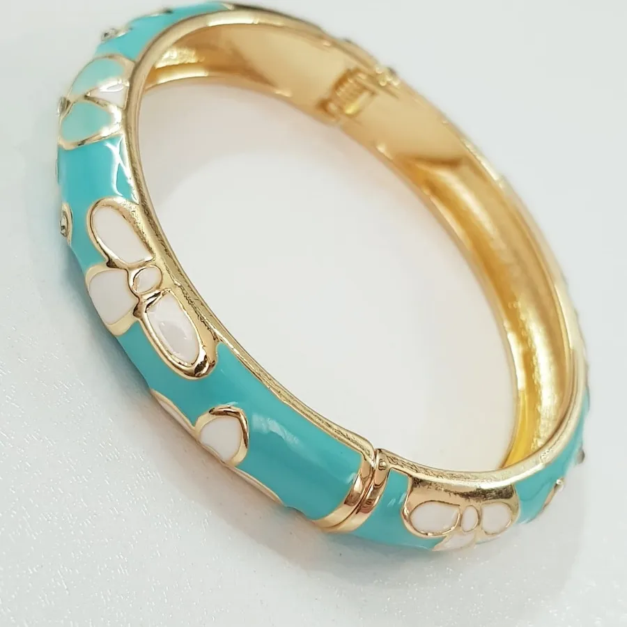 دستبند بنگل مینا کاری