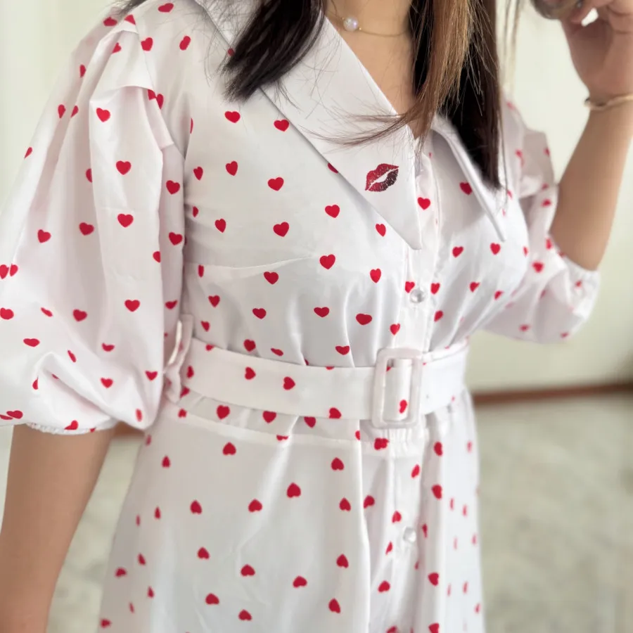 پیراهن ولنتاین قلبی