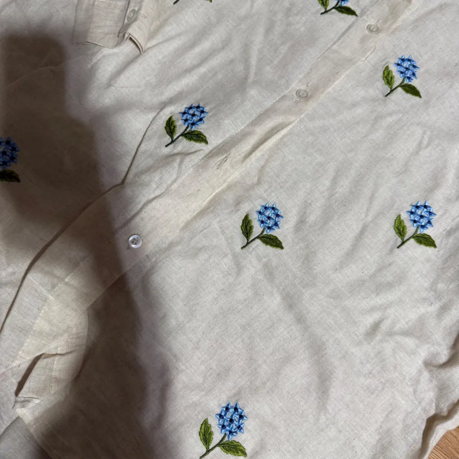 شومیز لنین گلدوزی