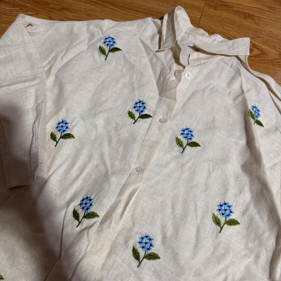 شومیز لنین گلدوزی