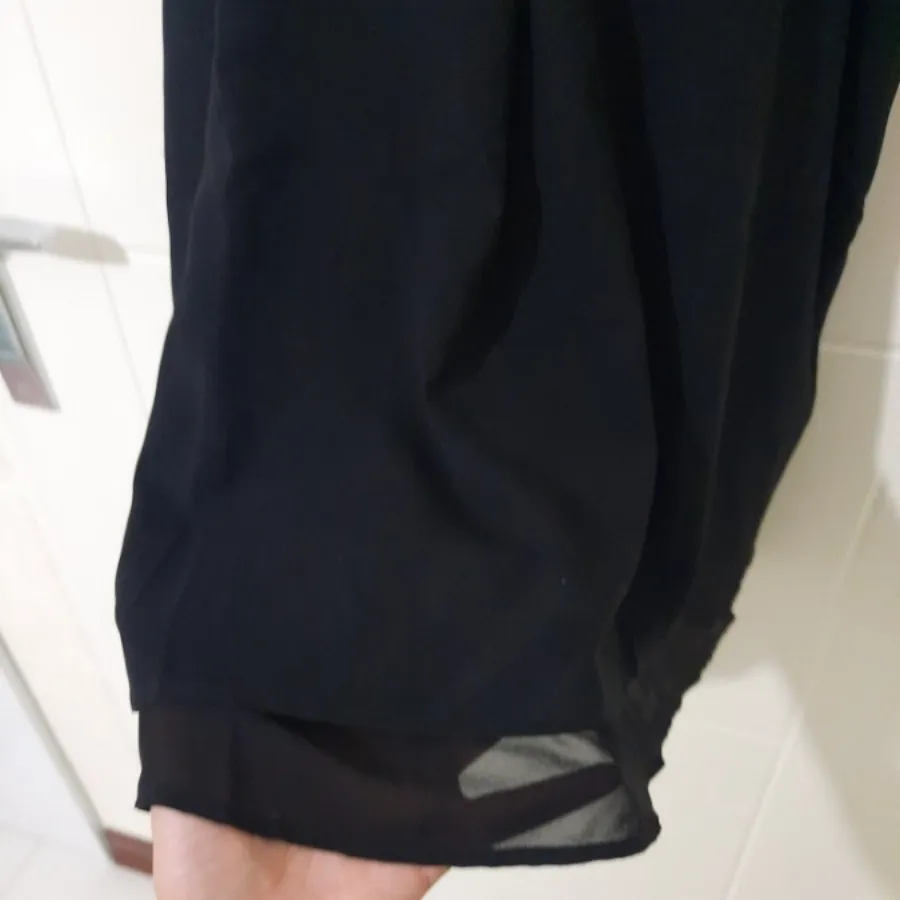 تاپ مجلسی حریر مشکی