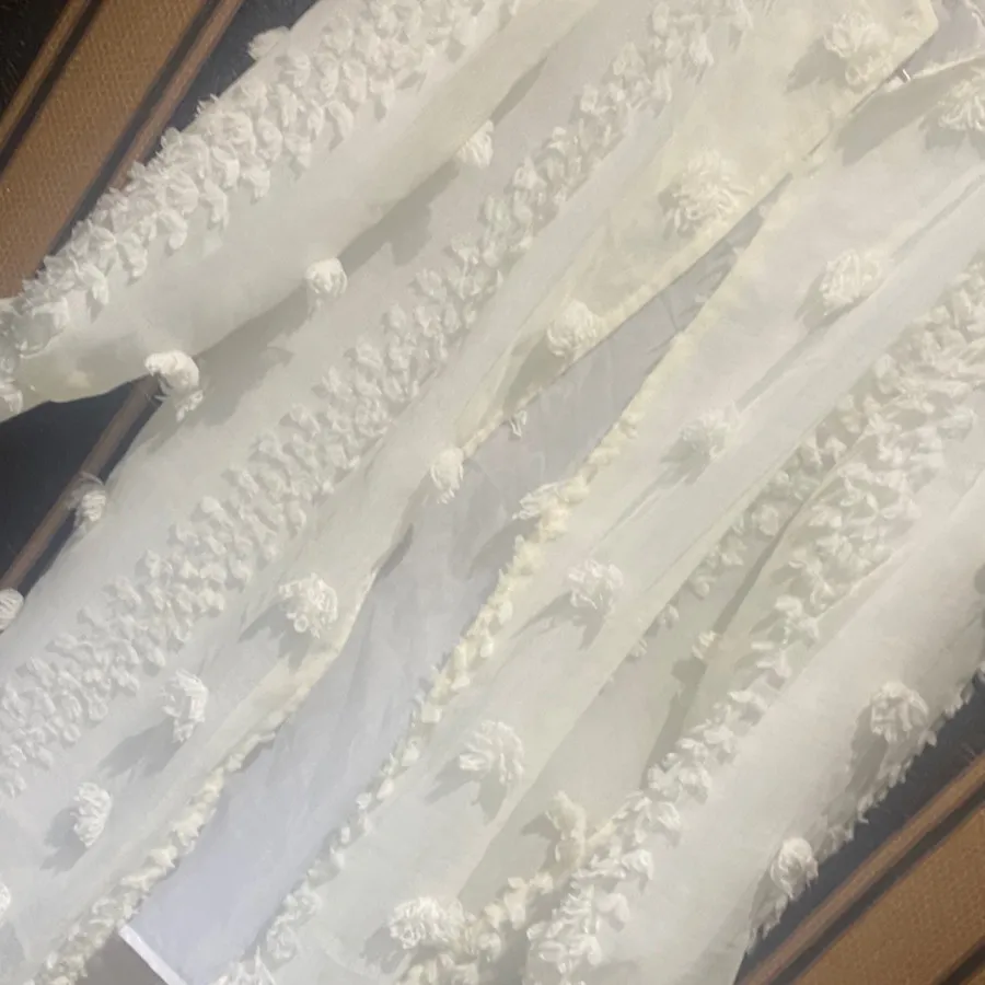 مانتو مجلسی گل برجسته